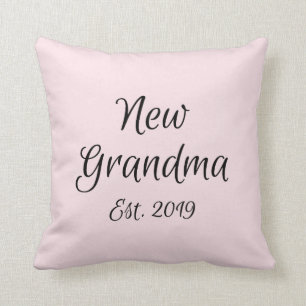 Coussin Nouvel est de grand-maman. Rose de grand-mère de