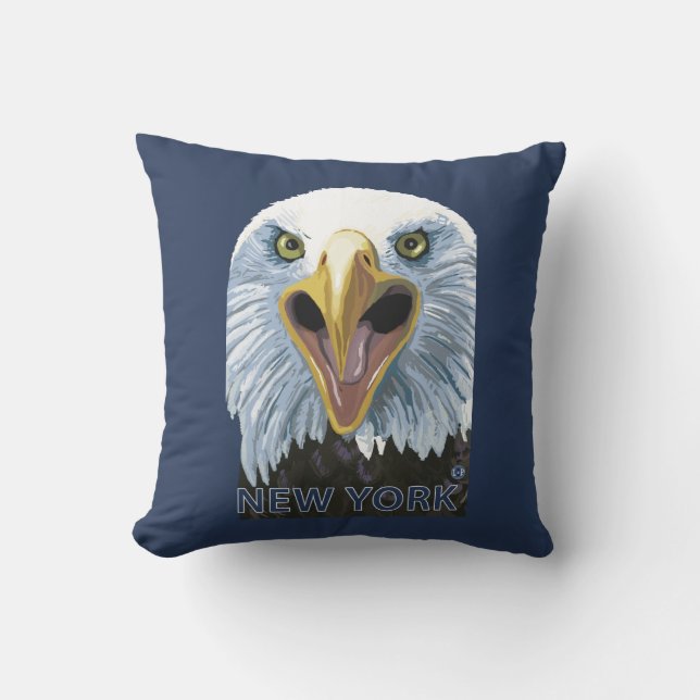 Coussin Nouvelle de YorkEagle fin (Recto)