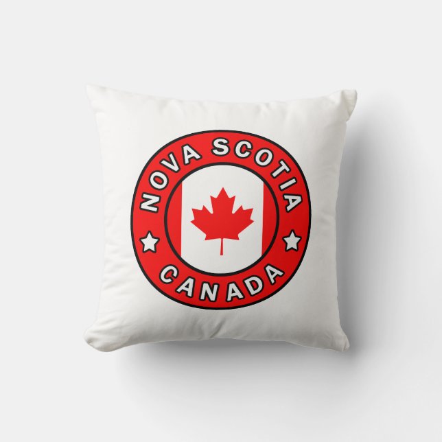Coussin Nouvelle-Écosse Canada (Recto)