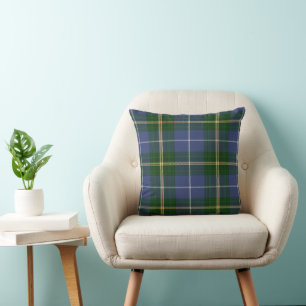 Coussin Nouvelle-Écosse Tartan Plaid Decorator lancer orei