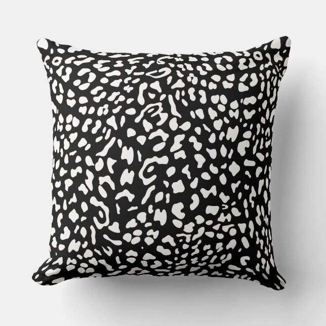 Coussin Nouvelle texture de léopard 10 (Recto)