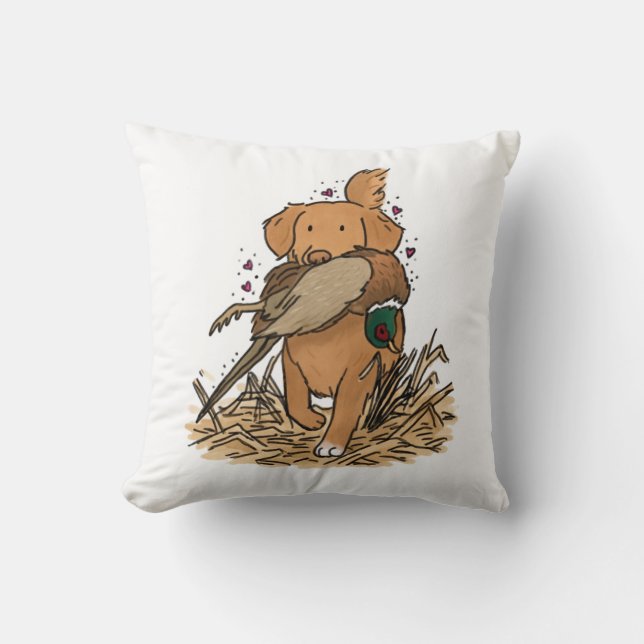 Coussin Nova Scotia Duck Tolling Retriever (Recto)