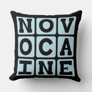 Coussin Novocaïne, anesthésique dentaire