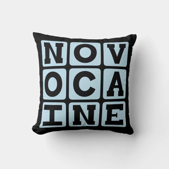 Coussin Novocaïne, Anesthésique dentaire (Recto)