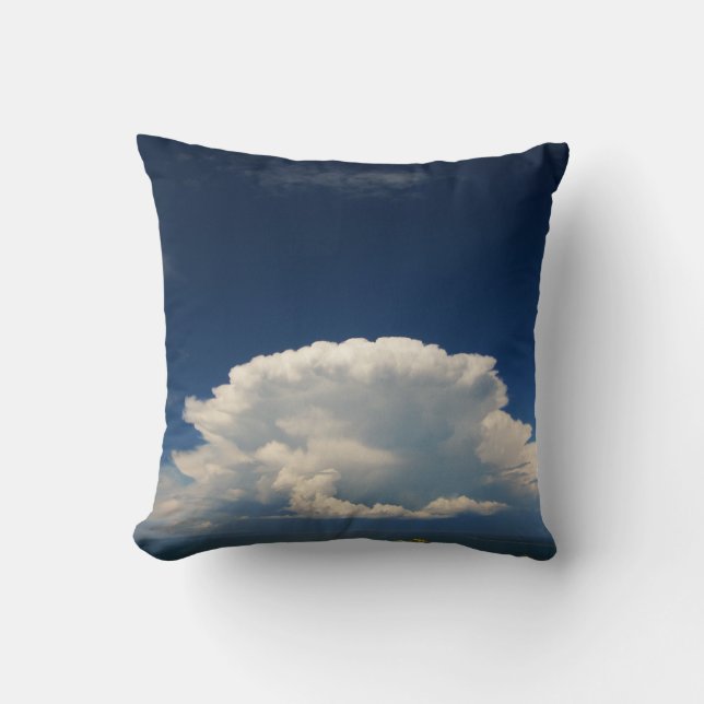 Coussin Nuage Blanc Puffy              (Recto)
