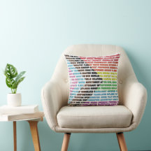 Nuage de mots des professions de la fierté LGBT bl