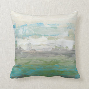 Coussin Nuages blancs donnant sur le beau paysage