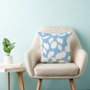 Coussin Nuages Ciel Bleu
