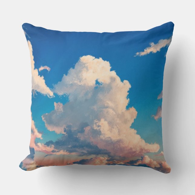 Coussin Nuages et ciel (Recto)