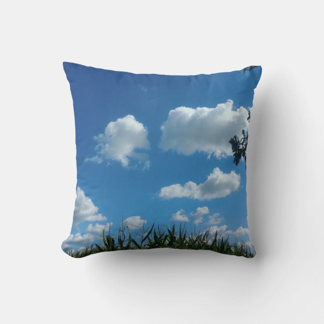 Coussin Nuages Et Ciel Bleu (Recto)