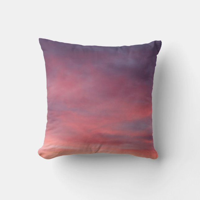 COUSSIN NUAGES GRIS ET CIEL BLEU (Recto)