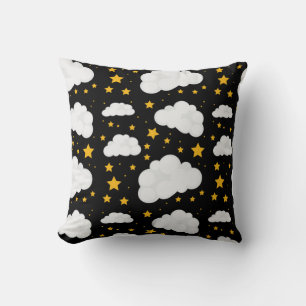 Coussin Nuages par une nuit étoilée