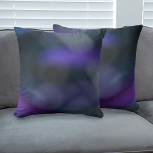 Coussin Nuances de pourpre Abstrait