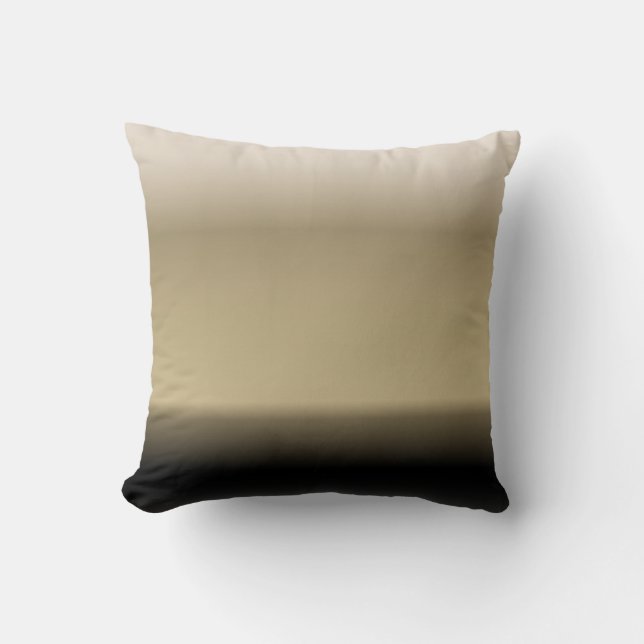 Coussin Nuances subtiles du beige pour noircir le gradient (Recto)