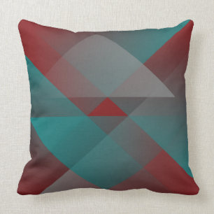 Coussin Nuances turquoises de Bourgogne