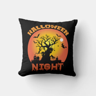 Coussin Nuit d'Halloween