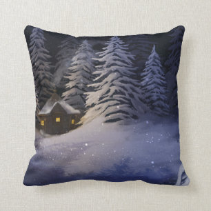Coussin Nuit d'hiver