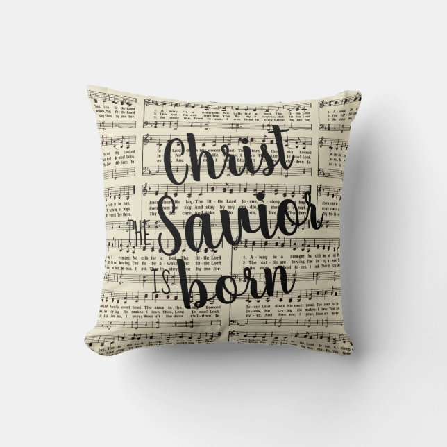 Coussin Nuit silencieuse (Recto)