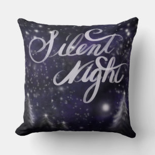 Coussin Nuit silencieuse - nuit étoilée