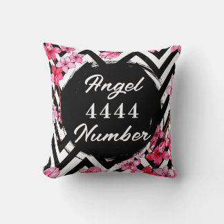 Coussin Numéro d'ange "4444"