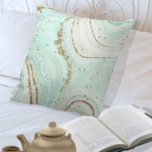 Coussin Numéro de la référence de l'Agate V1 Abstrait827