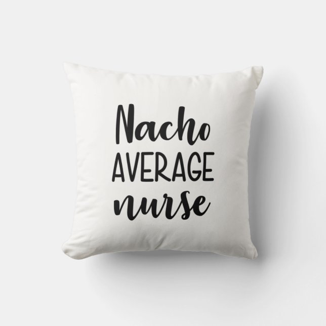 Coussin Nurse Art Nacho Average Nurse (Recto)