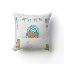 Nurserie Ourson Bleu Endormi