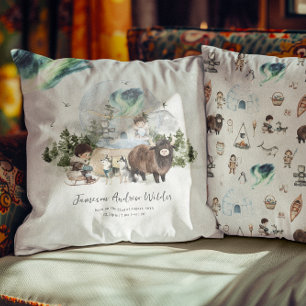 Coussin Nursery Aurora Woodland Personnalisé