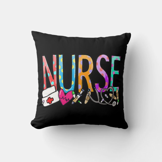 Coussin NURSE'S DAY NURSE WEEK Nurse Life 2022 Mère (Recto)