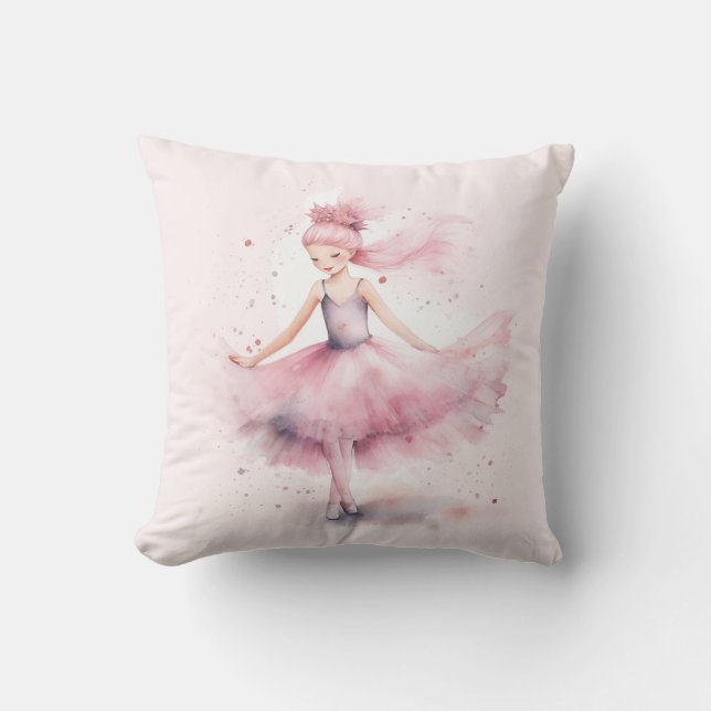 Coussin Nutcracker Ballerina Noël (Recto)
