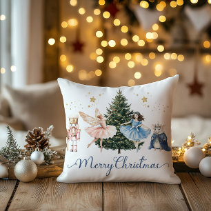 Coussin Nutcracker Ballet Noël Festive Fête