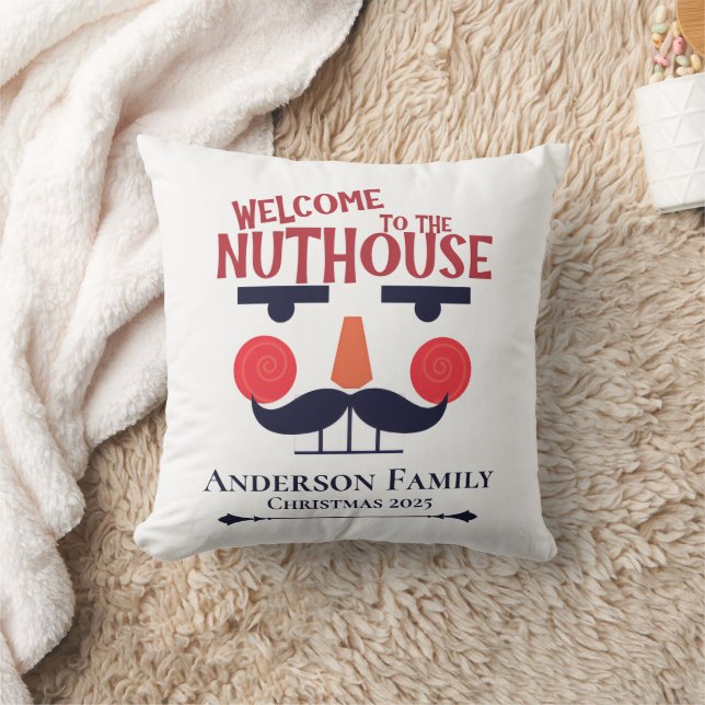 Coussin Nuthouse Drôle de Noël Casse-Noisette  (Couverture)