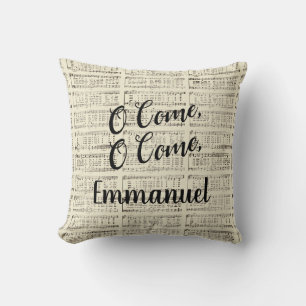 Coussin O Come, Emmanuel