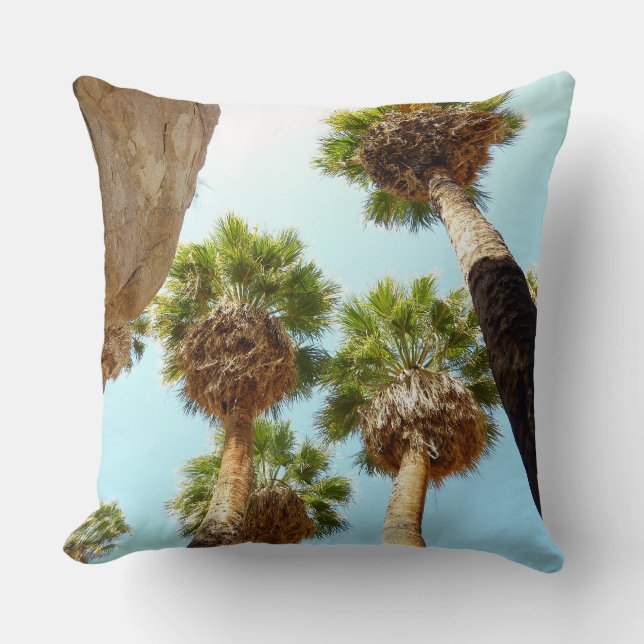 Coussin Oasis Palms dans le parc national de Joshua Tree (Recto)