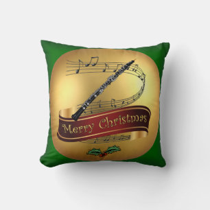 Coussin Oboe ~ Joyeux Noël & Scroll musical ~
