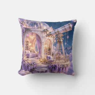 Coussin Observatoire Cloud Lavande Télescope Perle