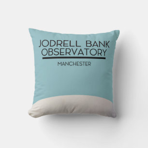 Coussin Observatoire Jodrell Bank art spatial.