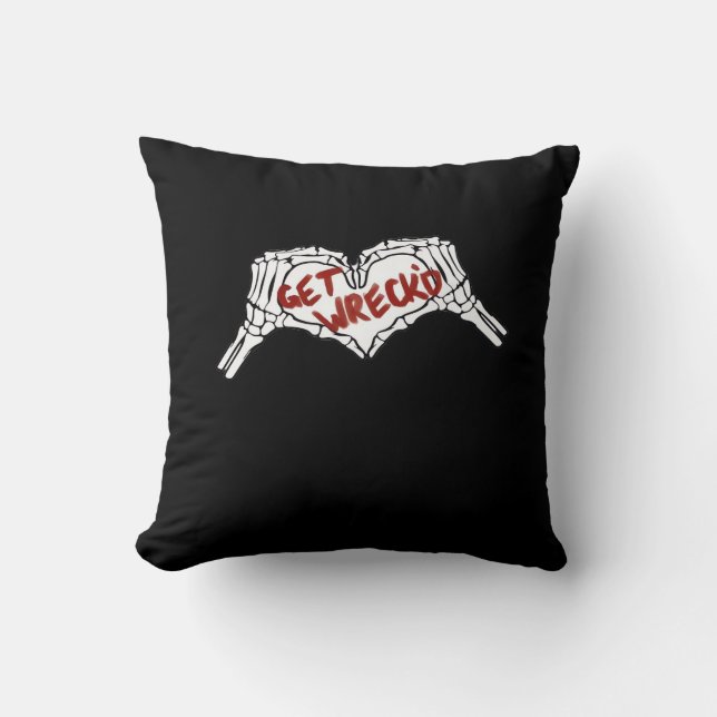 Coussin Obtenir épave Squelette Main Heart Classic (Recto)