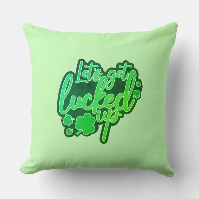 Coussin Obtient La Chance (Recto)