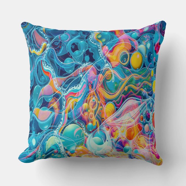 Coussin Ocean Reflections (Recto)