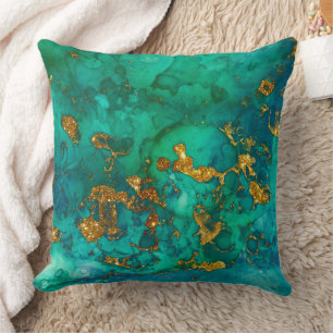 Coussin Ocean Yexture et Gold 2