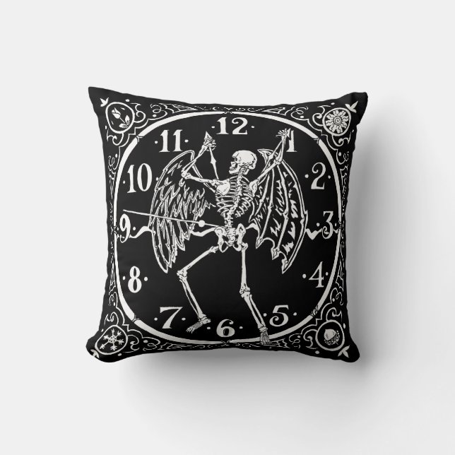 Coussin Octobre 2018 Jour 14 - Horloge Morale (Recto)