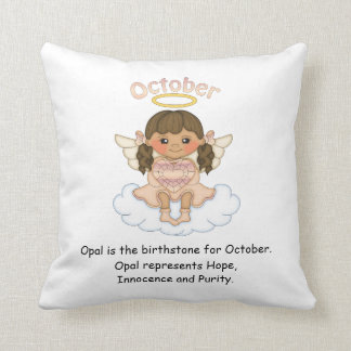 Coussin Octobre Ange Brunette