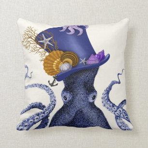 Coussin Octopus avec Casquette nautique