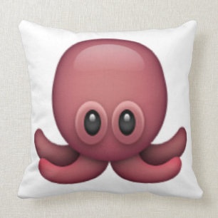 Coussin Octopus - Emoji