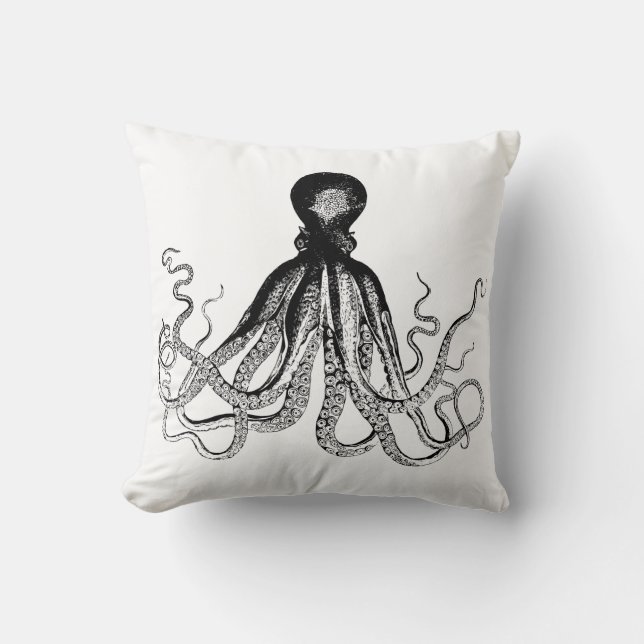 Coussin Octopus réversible (Recto)