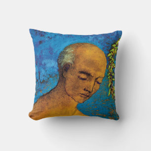 Coussin Odilon Redon La Couronne - Symbolisme de l'art raf