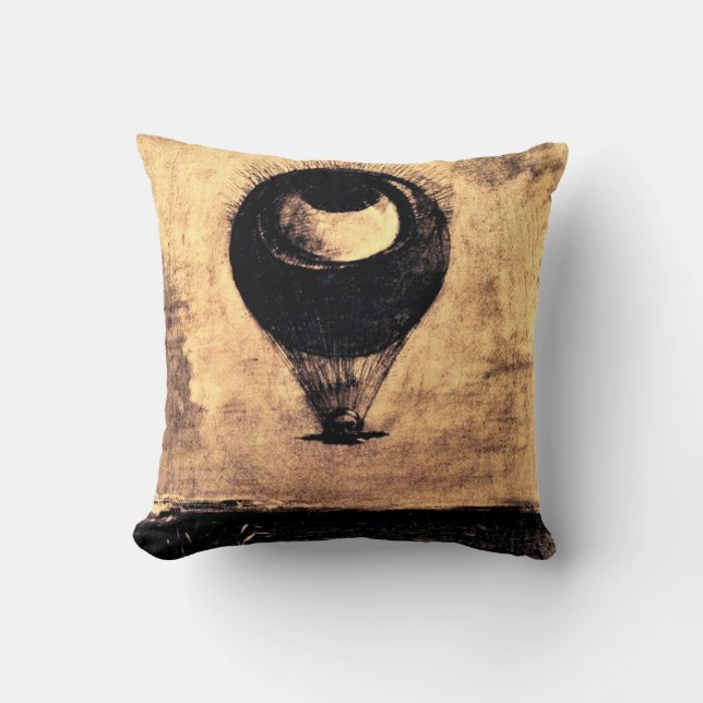 Coussin Odilon Redon - Oeil Balloon (Recto)