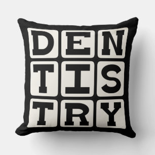 Coussin Odontologie, la science des dents