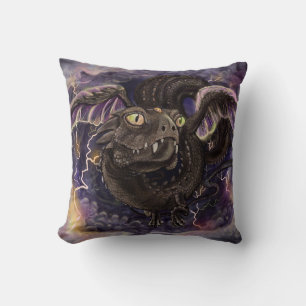 Coussin Oeil de la tempête Dragon Jetez l'oreiller